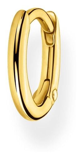 K Yellow Gold Single Hoop Earring | 12mm CR660 Jewellery - Thomas Sabo - Modalova