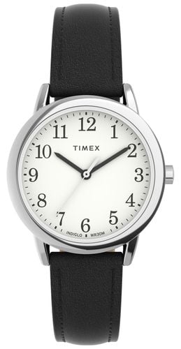 Women's Easy Reader Dial Leather Strap Watch - Timex - Modalova