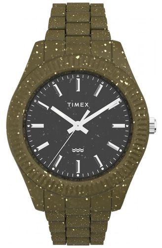 Men's Legacy Dial Speckled #tide Recycled Watch - Timex - Modalova