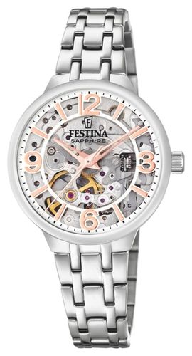 Ladies Automatic W/ Steel Bracelet Watch - Festina - Modalova