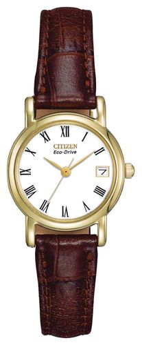 Women's Dial Leather Strap EW1272-01B Watch - Citizen - Modalova