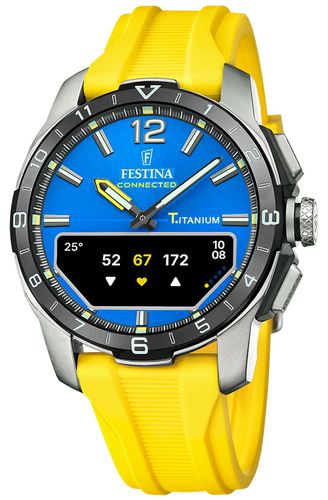 Connected D Hybrid Smartwatch (44mm) Integrated Watch - Festina - Modalova