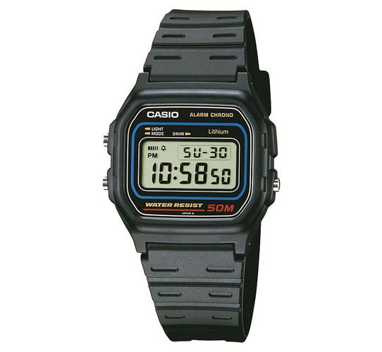 Gent's Retro Alarm Chronograph W-59-1VQES Watch - Casio - Modalova