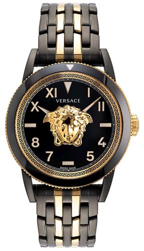 V-PALAZZO (43mm) Dial / + PVD Watch - Versace - Modalova