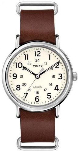 Originals Weekender Leather Strap T2P495 Watch - Timex - Modalova