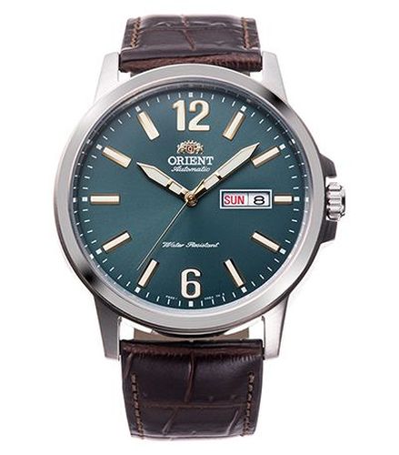 Day/Date Mechanical Contemporary (41.9mm) Petrol Watch - Orient - Modalova