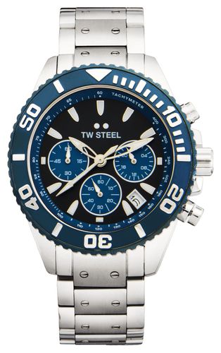 Men's Vanceur Diver (42mm) Blue Dial / Watch - TW Steel - Modalova