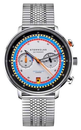 Hamburg Mecha-Quartz Regatta Chronograph (42mm) Watch - STERNGLAS - Modalova