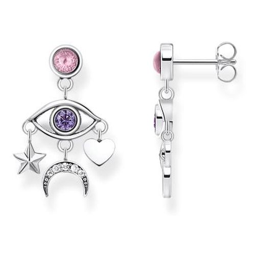 Ladies Stylised Eye Various Stone Silver Jewellery - Thomas Sabo - Modalova