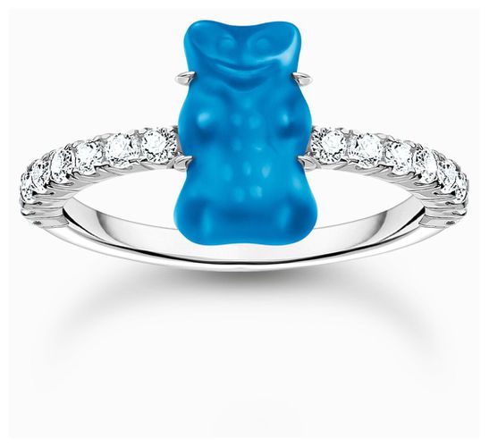 X HARIBO Mini Blue Goldbear Zirconia Jewellery - Thomas Sabo - Modalova