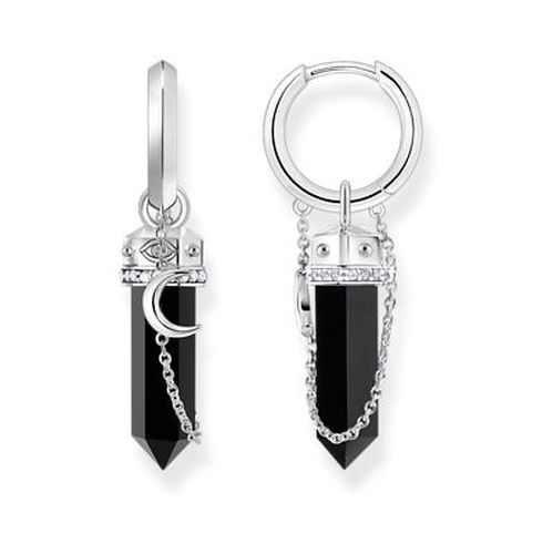 Ladies Onyx in Hexagon Shape And Small Chain Jewellery - Thomas Sabo - Modalova