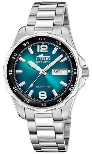 KOSM Automatic (40.5mm) Turquiose Sunray Dial / Watch - Lotus - Modalova