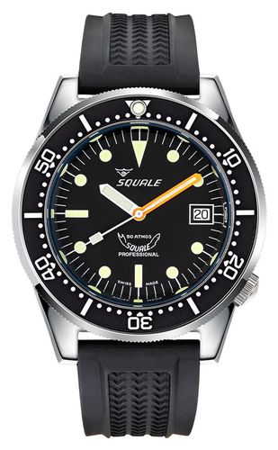 Classic (42mm) Dial / Rubber Strap Watch - Squale - Modalova