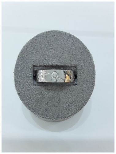 K White Gold Diamond Band JM9755 Jewellery - Pre-owned - Modalova