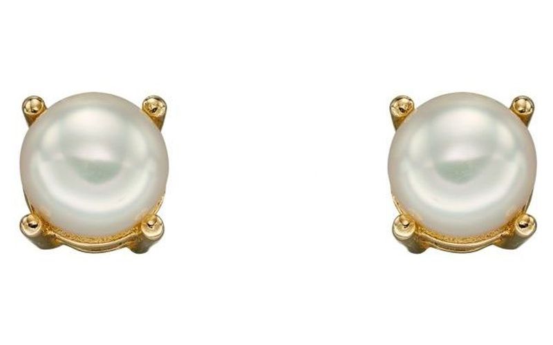 Freshwater Pearl June Jewellery - Elements Gold - Modalova