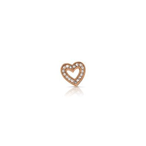 Dancing - 925/Rosegold-Plated Dancer Heart Cz 28- Jewellery - MY iMenso - Modalova