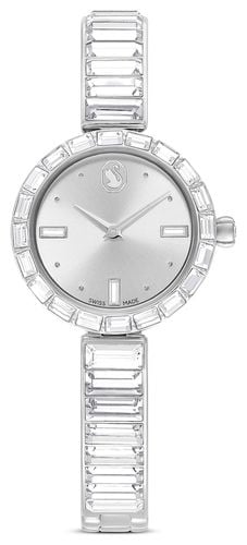 Matrix (25mm) Dial / Crystal-Set Stainless Watch - Swarovski - Modalova