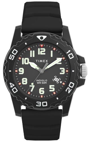 Diver Style (42mm) Dial / Silicone Strap Watch - Timex - Modalova