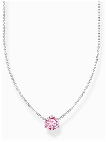 Zirconia Solitaire Necklace Jewellery - Thomas Sabo - Modalova