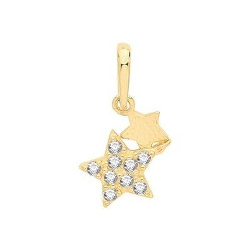 Star Double Drop Pendant Only Jewellery - James Moore TH - Modalova