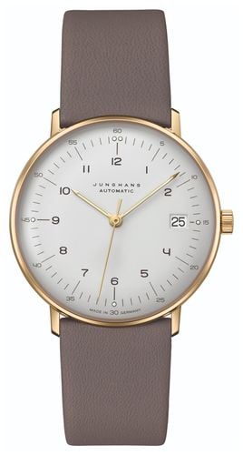 Max Bill | Kleine | Automatic | Leather Strap Watch - Junghans - Modalova