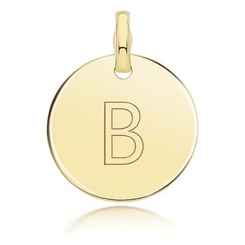 Round 'B' Intial Pendant Jewellery - James Moore TH - Modalova