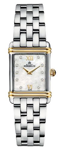 Ladies Dame Art Deco Quartz 17478/T59B2 Watch - Herbelin - Modalova