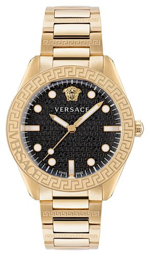 GRECA DOME (42mm) Dial / PVD Stainless Watch - Versace - Modalova