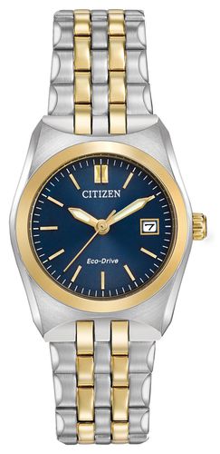 Women's Eco-Drive Corso WR100 Two Tone EW2294-53L Watch - Citizen - Modalova