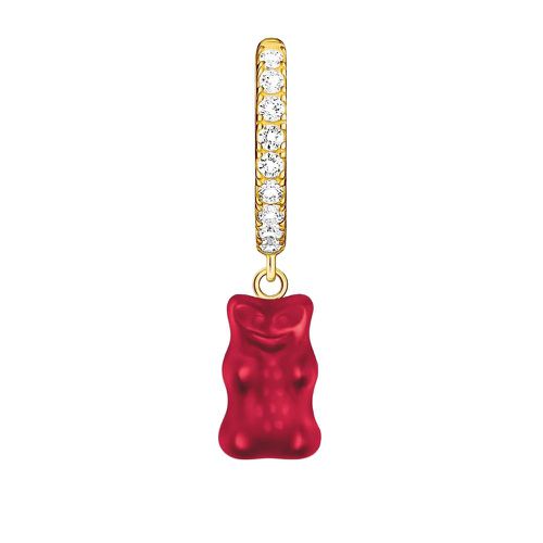 X HARIBO Red Goldbear White Zirconia Gold-Plated Jewellery - Thomas Sabo - Modalova