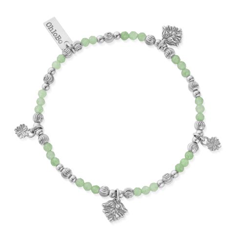 In Bloom FOREVER BLOOMING Aventurine Bracelet - 925 Jewellery - ChloBo - Modalova