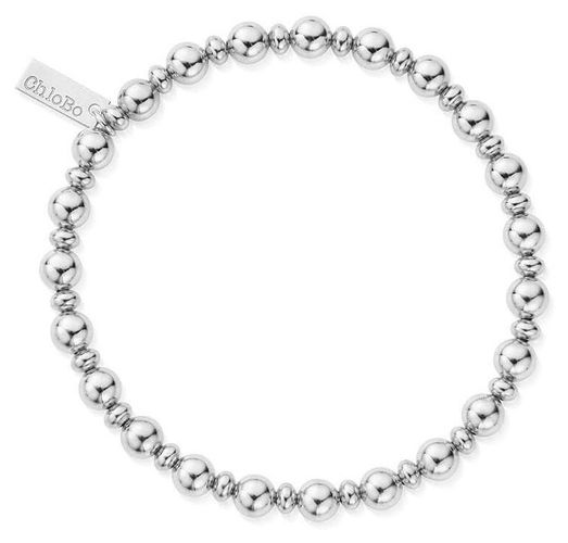 MAN Slim Round Layering Bracelet - 925 Sterling Jewellery - ChloBo - Modalova