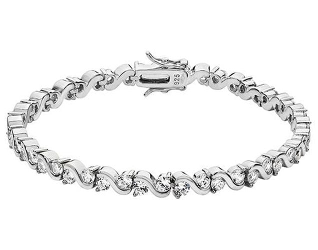 Ladies CZ bracelet G2380 Jewellery - James Moore TH - Modalova