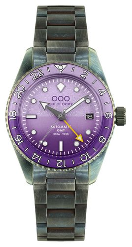 Dark Violet Automatic GMT (40mm) Dial / Watch - Out Of Order - Modalova