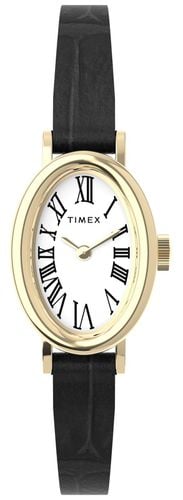 Cavatina (19mm) Dial / Leather Strap Watch - Timex - Modalova