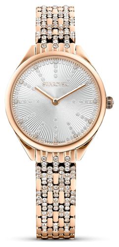 Women's Attract (30mm) Dial / Crystal-Set Watch - Swarovski - Modalova