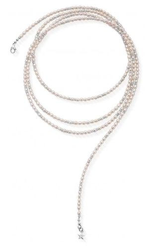 CONFETTI FALLS Pearl Necklace (150cm) - 925 Sterling Jewellery - ChloBo - Modalova