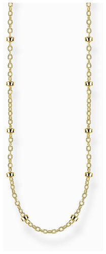 Round Belcher Chain Necklace Gold-Plated 1.60mm Jewellery - Thomas Sabo - Modalova