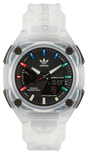 CITY TECH ONE Dial Translucent Resin Strap Watch - Adidas - Modalova