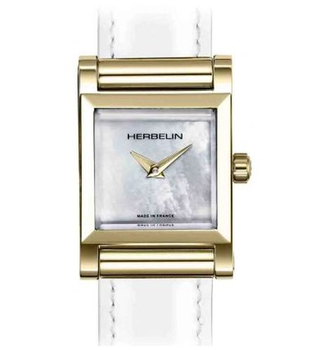 AntarÃ¨s BoÃ®te Case (19.5mm) Mother-of-Pearl Watch - Herbelin - Modalova