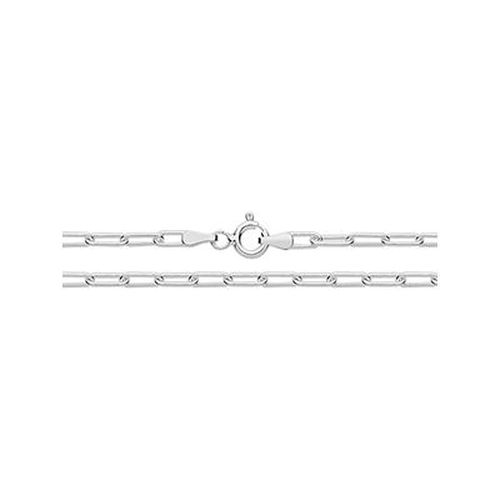 Silver Paper Chain Anklet G1372/10 Jewellery - James Moore TH - Modalova