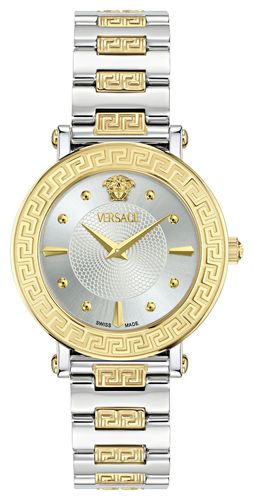 Women's GRECA SPHERE (35mm) Dial / Two-Tone Watch - Versace - Modalova