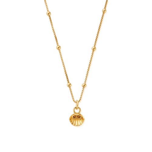 In Bloom TRAVEL SEEKER Bobble Chain Necklace - Gold Jewellery - ChloBo - Modalova