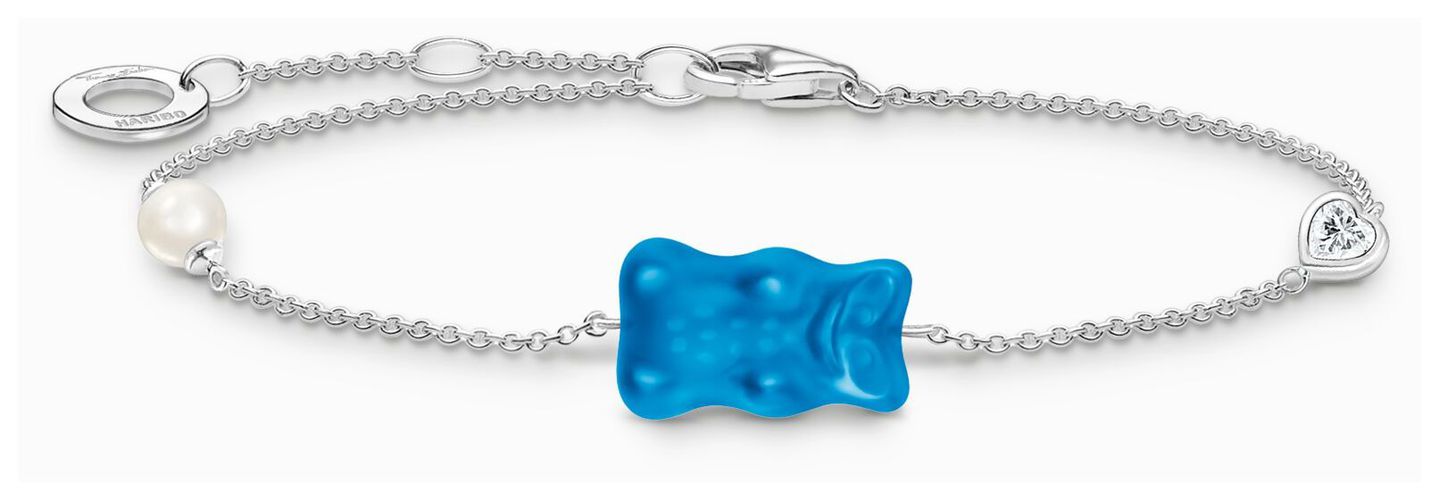 X HARIBO Blue Goldbear Gummy Bear Bracelet Jewellery - Thomas Sabo - Modalova