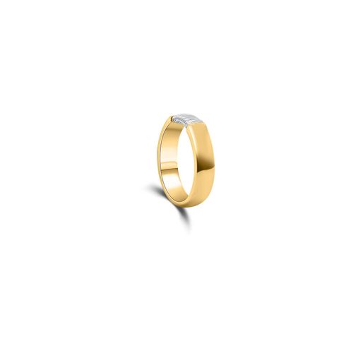 And White Gold Wire Ring J97215 Jewellery - James Moore - Modalova