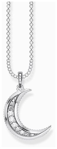 Royalty Moon Pendant Necklace Crystal Set Jewellery - Thomas Sabo - Modalova