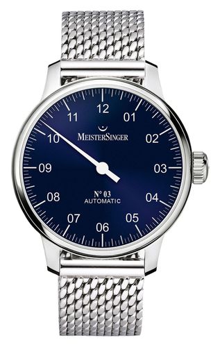 No.3 Automatic (43mm) Sunburst Dial / Watch - MeisterSinger - Modalova