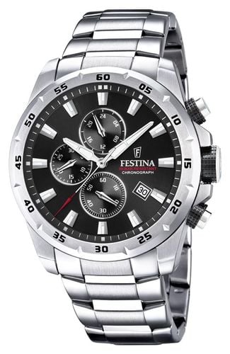 Chronograph Dial Stainless Steel Bracelet Watch - Festina - Modalova