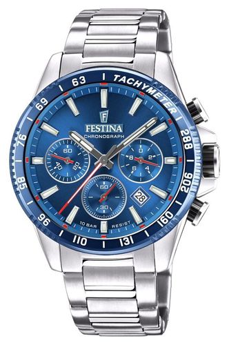 Men's Chronograph | Dial | Stainless Steel Watch - Festina - Modalova