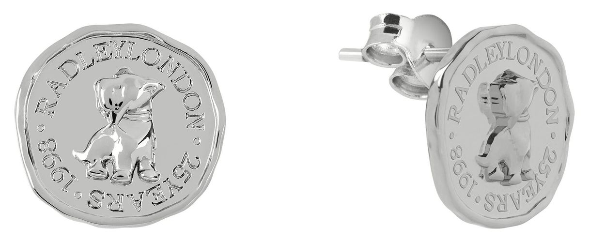 Radley Signature Penny Silver Plated Stud Earrings Jewellery - Radley Jewellery - Modalova